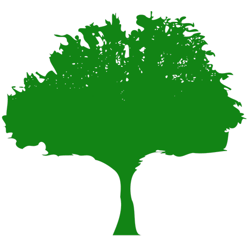 Graphic of a green tree